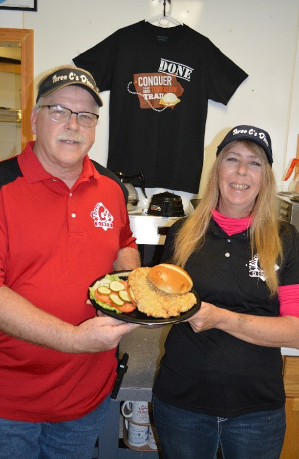 Best pork tenderloin sandwich in Iowa