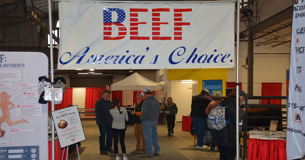 Beef It’s at New York Farm Show