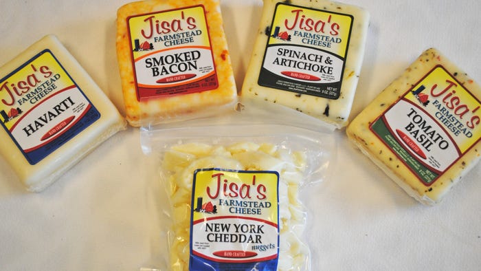 5 packages of Jisa Cheese