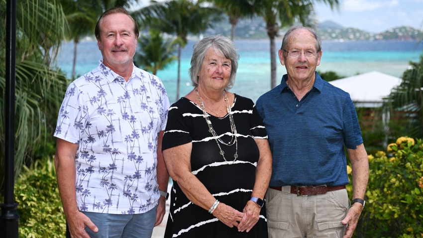 Gary, Dianne and Jim Cooper