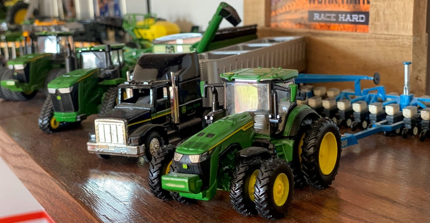 Model tractor collection
