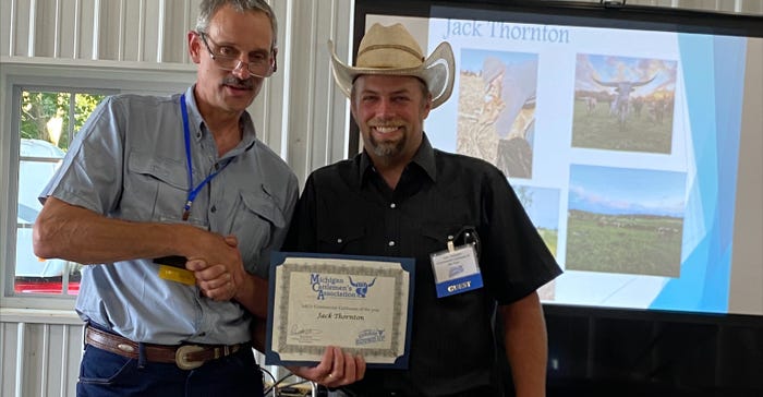 Jack Thornton awarded Commercial Cattleman of the Year