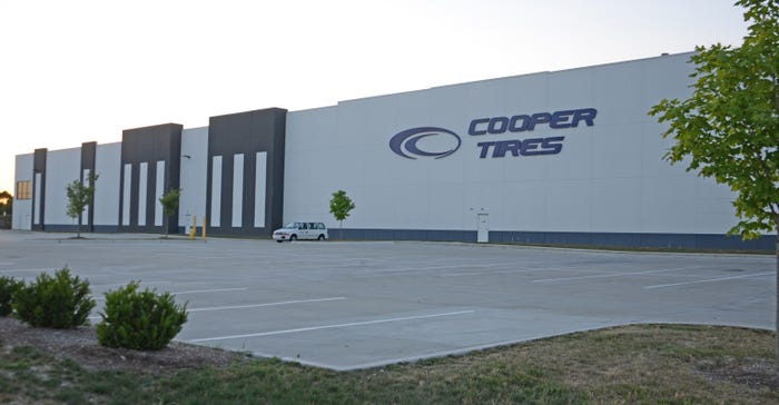 Cooper Tires warehouse in Johnson County, Ind.