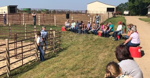 More than 50 women met July 24 for a full day of seminars and hands-on learning at the Mouser Hereford farm near Tenstrike