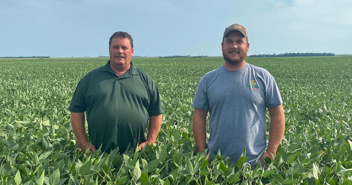 Father, son plan for new roles on the farm