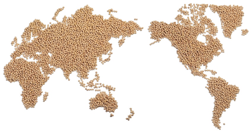 world map made of soybeans world map made of soybeans