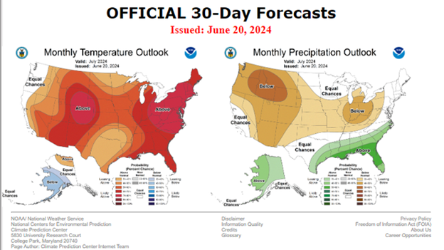 30-day forecasts