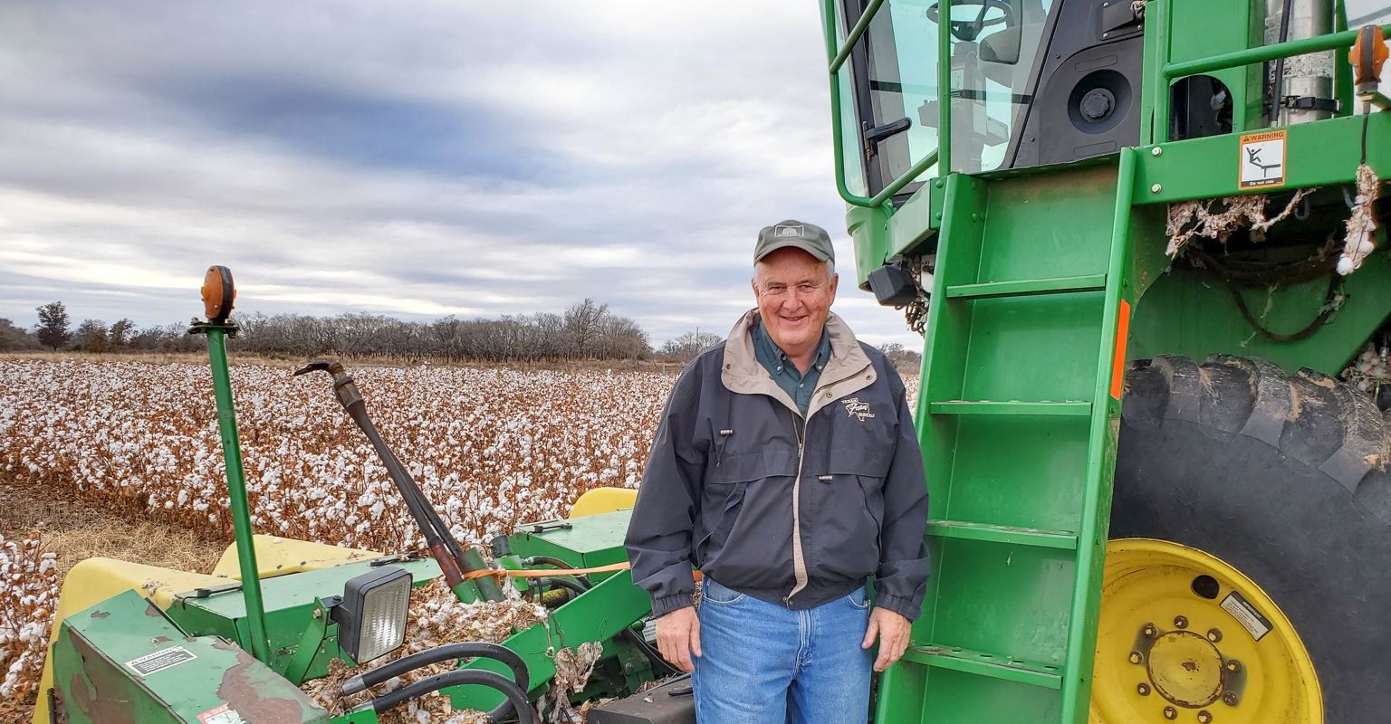 Red River farmer implements skip row system battles deer