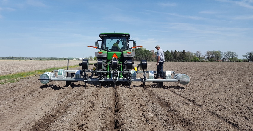 Last year, a subsurface drip irrigation (SDI) system was installed for the 2019 TAPS corn competition at the West Central Res