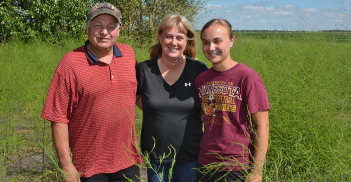 Ron, Sharon and Sara Weiss, Red Lake Falls