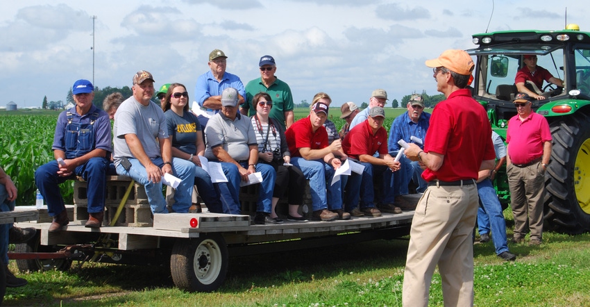 Past year attendees of ISU’s Integrated Crop Management Conference 