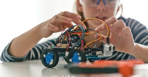 female building robotic car