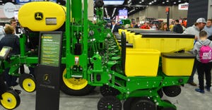 new 1745 planter from John Deere at National Farm Machinery Show
