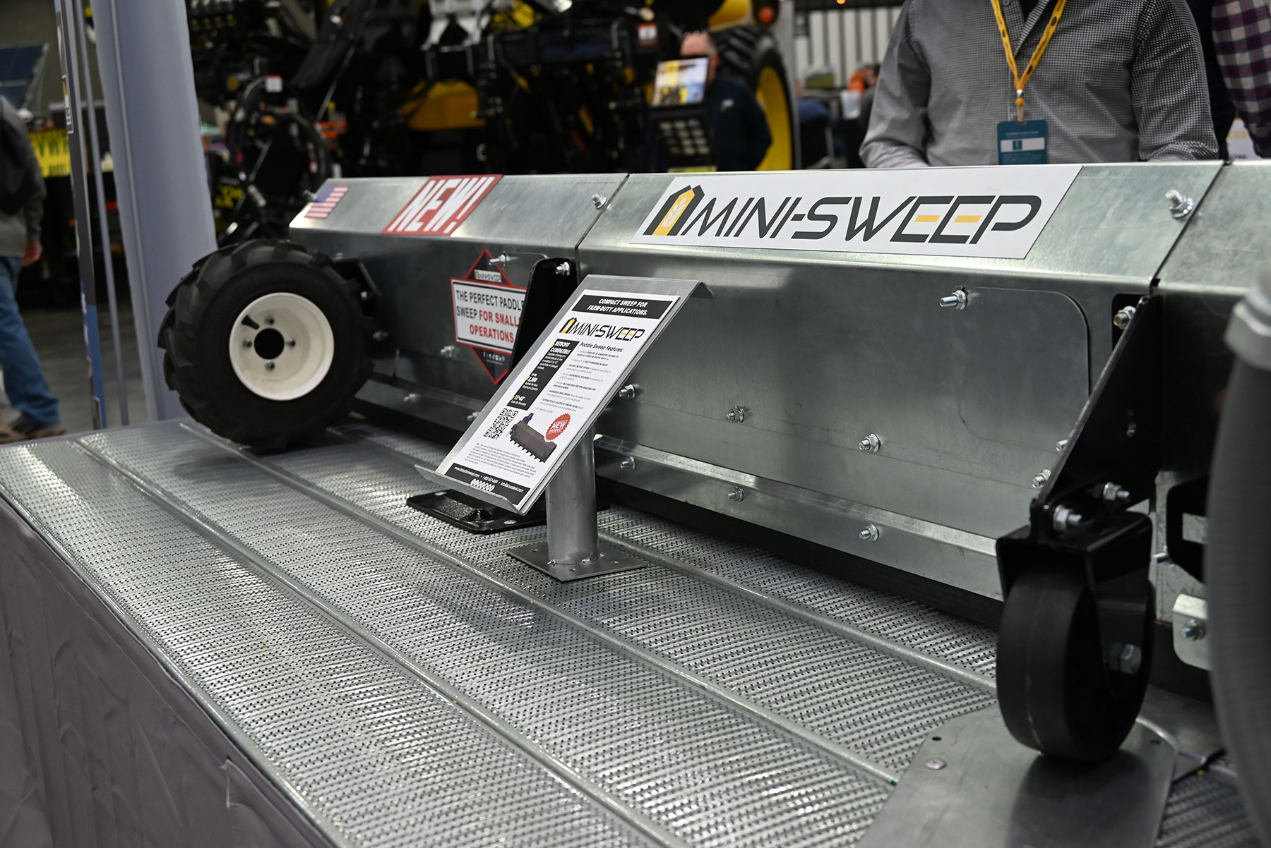 Mini varredor Sousteel para silos de grãos