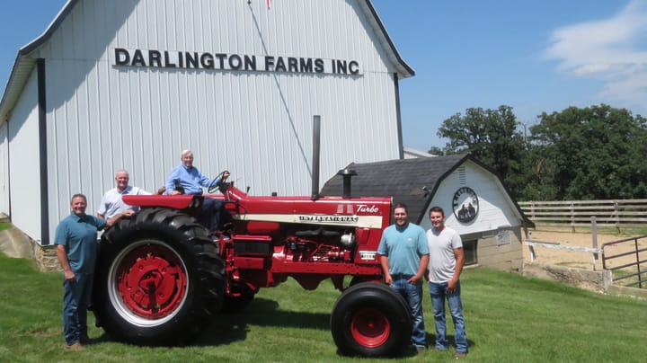 98-year-old farmer still swears by his International 1456 tractor