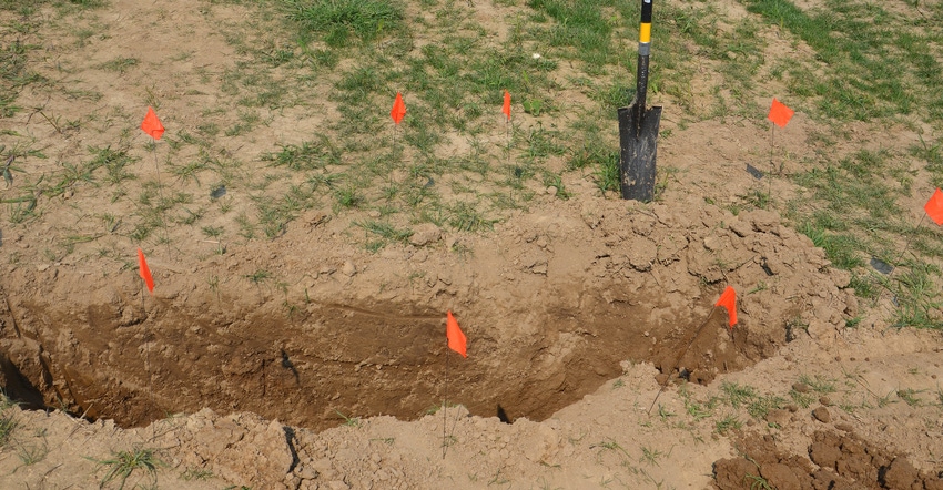 soil compaction pit