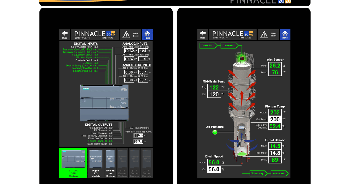 Dryer Control System Mathews Company introduces innovative dryer control system