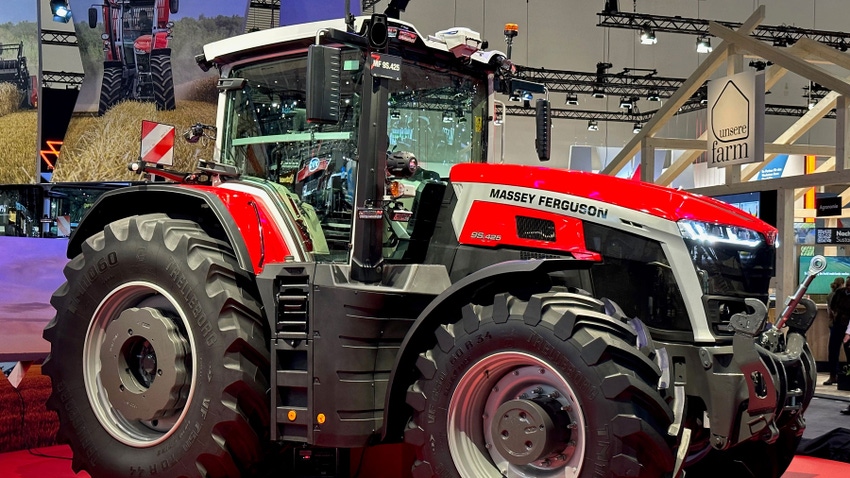 Agco’s Massey Ferguson brand rolled out the 9S at Agritechnica 2023