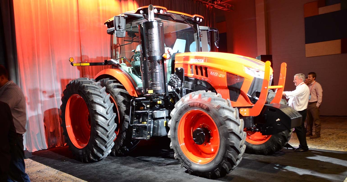 Kubota steps up with bigger tractors
