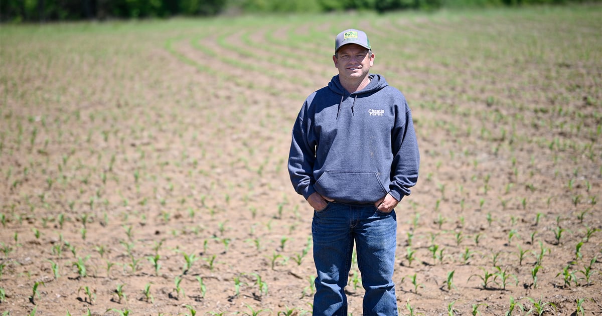 Southern Illinois farmers get crops planted and receive timely rain