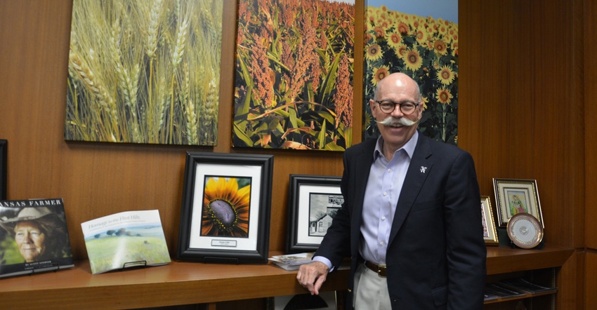 Ernie Minton embraces his new role as Dean of the College of Agriculture and Director of Kansas Research and Extension Servic