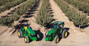 The 5ML series is designed to work in narrow orchards and vineyards
