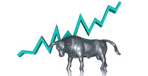 Bull Rising Stock Chart