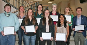 NDSU recognizes 10 seniors in the College of Agriculture 
