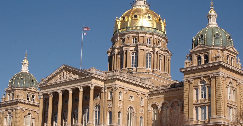 iowa capital building