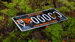 OSU-themed license plate