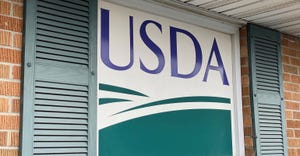 USDA sign in window