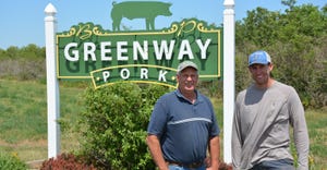 Brent Greenway and his father, Brad
