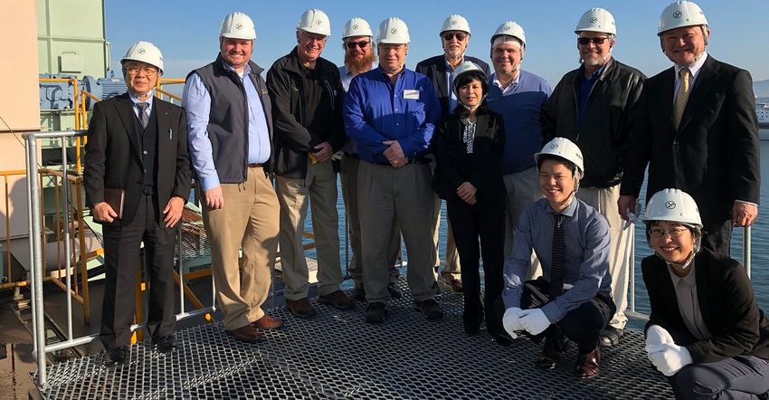 A U.S. Grains Council delegation visited Japan