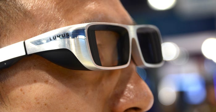 Lumus augmented reality glasses