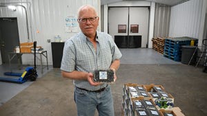 Paul Macrie, owner of Macrie Bros. Blueberry Farm in New Jersey