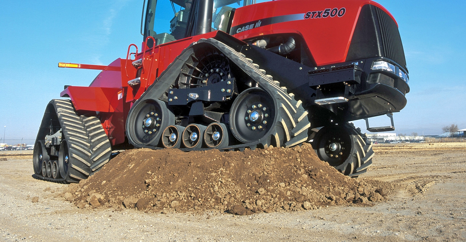Tires vs. tracks Which causes least compaction?