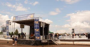 stage at 2021 Illinois FFA Convention at Illinois State Fairgrounds