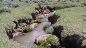 A stream in Wyoming