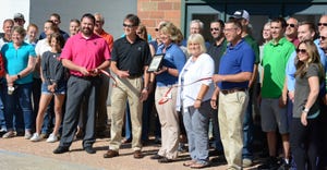 Beck’s Hybrids hosted a ribbon-cutting ceremony July 11 at its new Olivia, Minn., site