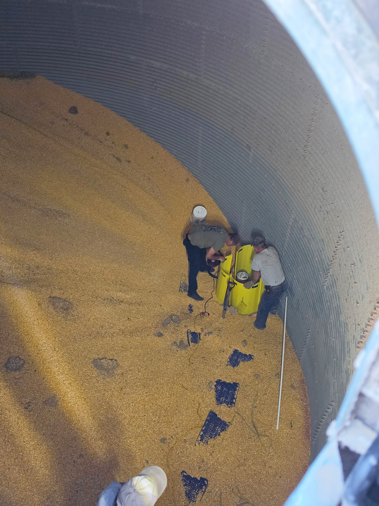 Fire department learns lessons from successful grain bin rescue