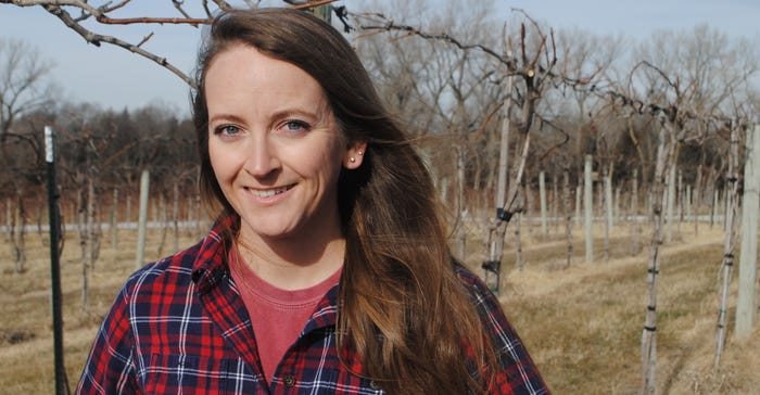 Kara Sousek, president of the Nebraska Winery and Grape Growers Association Kara Sousek, president of the Nebraska Winery and Grape Growers Association