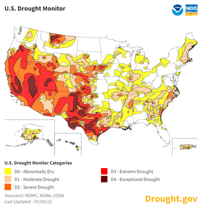 U.S. drought monitor