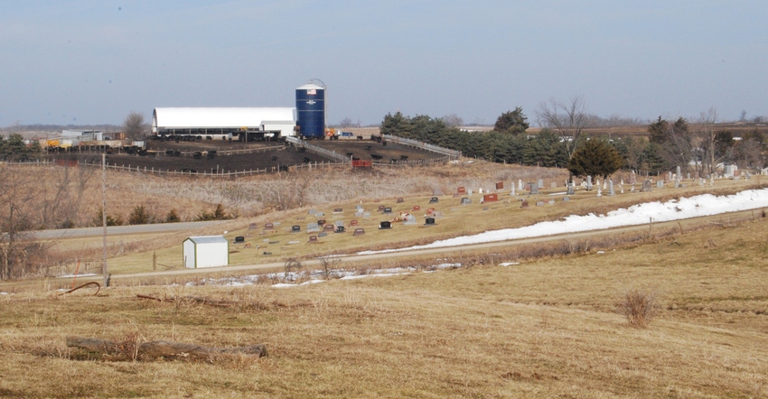 farn, cattle and land