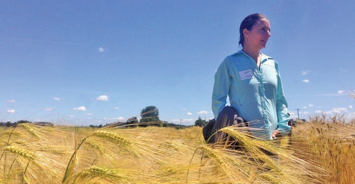  Lucia Gutierrez researches oats, wheat and barley 