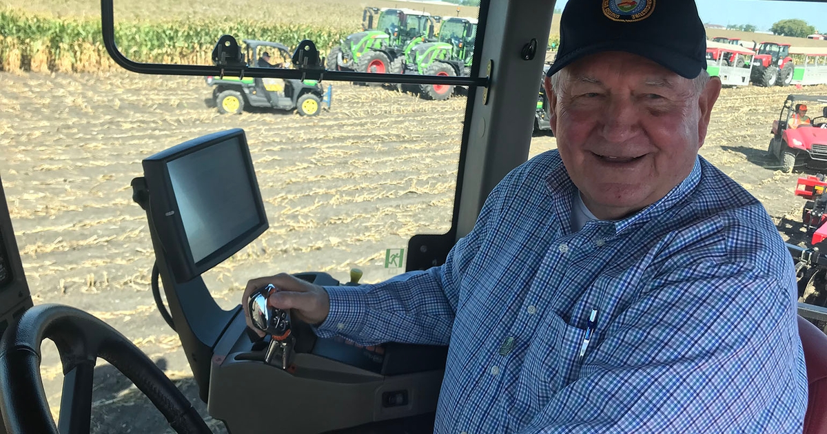 Perdue talks trade at Farm Progress Show Farm Progress