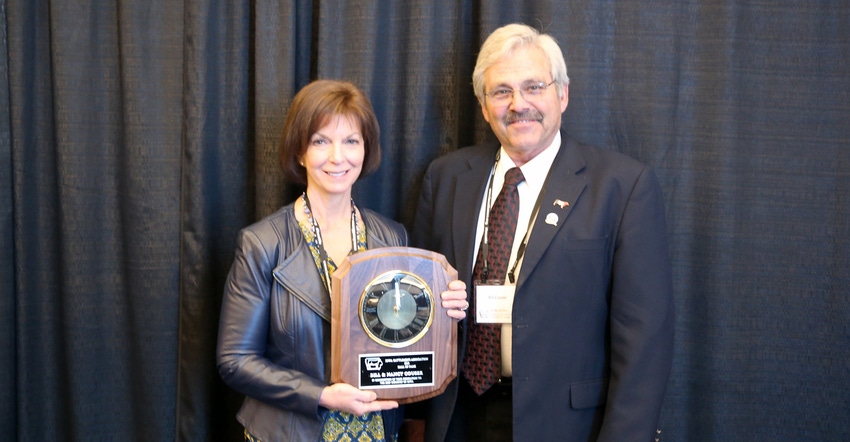 Bill and Nancy Couser, Couser Cattle Co., inducted into Iowa Cattlemen's Hall of Fame