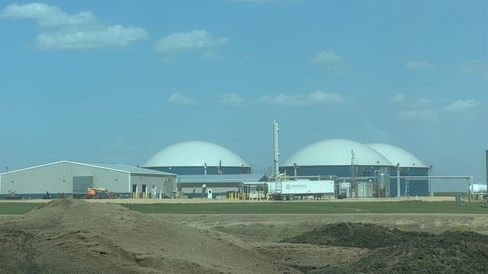 on-site methane digester 