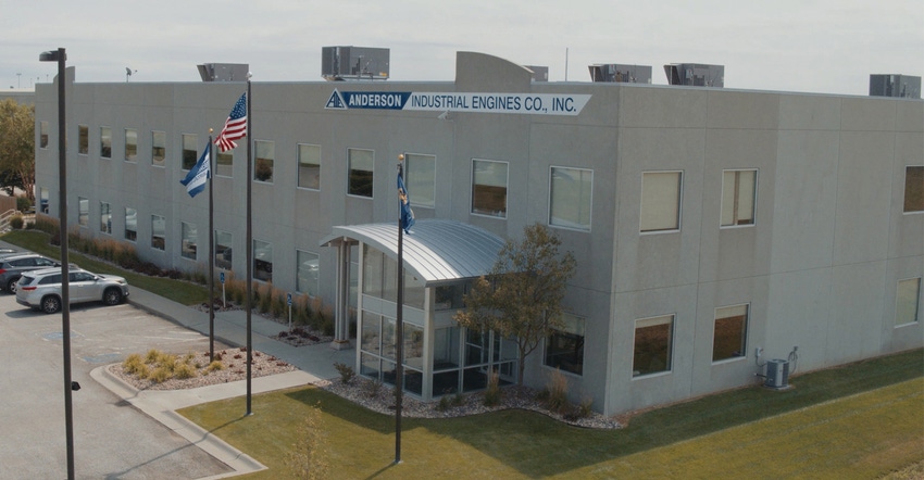 Anderson Industrial Engines Co. Inc., headquartered in Omaha, Neb.