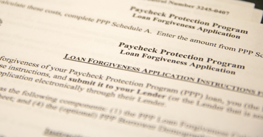 paycheck protection program paperwork