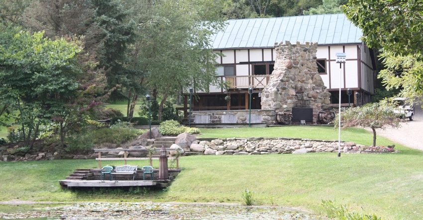 Meadowood wedding barn 